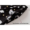 image:imageVopmocld Big Girls Winter Long Sleeve Pajamas 2PCS Cotton Blend SleepwearBlack Koala