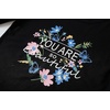 image:imageVopmocld Big Girls Winter Long Sleeve Pajamas 2PCS Cotton Blend SleepwearButterfly Floral