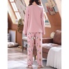 image:imageVopmocld Big Girls Winter Long Sleeve Pajamas 2PCS Cotton Blend SleepwearCamera Rabbit