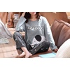 image:imageVopmocld Big Girls Winter Long Sleeve Pajamas 2PCS Cotton Blend SleepwearElephant