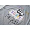 image:imageVopmocld Big Girls Winter Long Sleeve Pajamas 2PCS Cotton Blend SleepwearGray Purple
