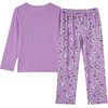 image:imageVopmocld Big Girls Winter Long Sleeve Pajamas 2PCS Cotton Blend SleepwearHeart Shape Panda