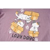 image:imageVopmocld Big Girls Winter Long Sleeve Pajamas 2PCS Cotton Blend SleepwearLazy Cat