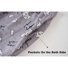image:imageVopmocld Big Girls Winter Long Sleeve Pajamas 2PCS Cotton Blend SleepwearMeow