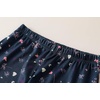 image:imageVopmocld Big Girls Winter Long Sleeve Pajamas 2PCS Cotton Blend SleepwearNavy Dandelion