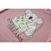 image:imageVopmocld Big Girls Winter Long Sleeve Pajamas 2PCS Cotton Blend SleepwearPink Koala