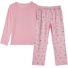 image:imageVopmocld Big Girls Winter Long Sleeve Pajamas 2PCS Cotton Blend SleepwearRaccoon