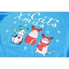 image:imageVopmocld Big Girls Winter Long Sleeve Pajamas 2PCS Cotton Blend SleepwearXmas Cats