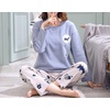 image:imageVopmocld Young Girls Lovely Pajama Sets Cotton Pants Pjs Clothes SleepwearBlue