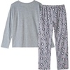 image:imageVopmocld Young Girls Lovely Pajama Sets Cotton Pants Pjs Clothes SleepwearGray