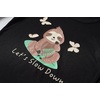 image:imageVopmocld Young Girls Lovely Pajama Sets Cotton Pants Pjs Clothes SleepwearLeaf Sloth