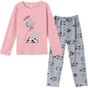 image:imageVopmocld Big Girls Winter Long Sleeve Pajamas 2PCS Cotton Blend SleepwearSleep Panda