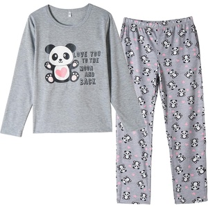 image:imageVopmocld Young Girls Lovely Pajama Sets Cotton Pants Pjs Clothes SleepwearGray